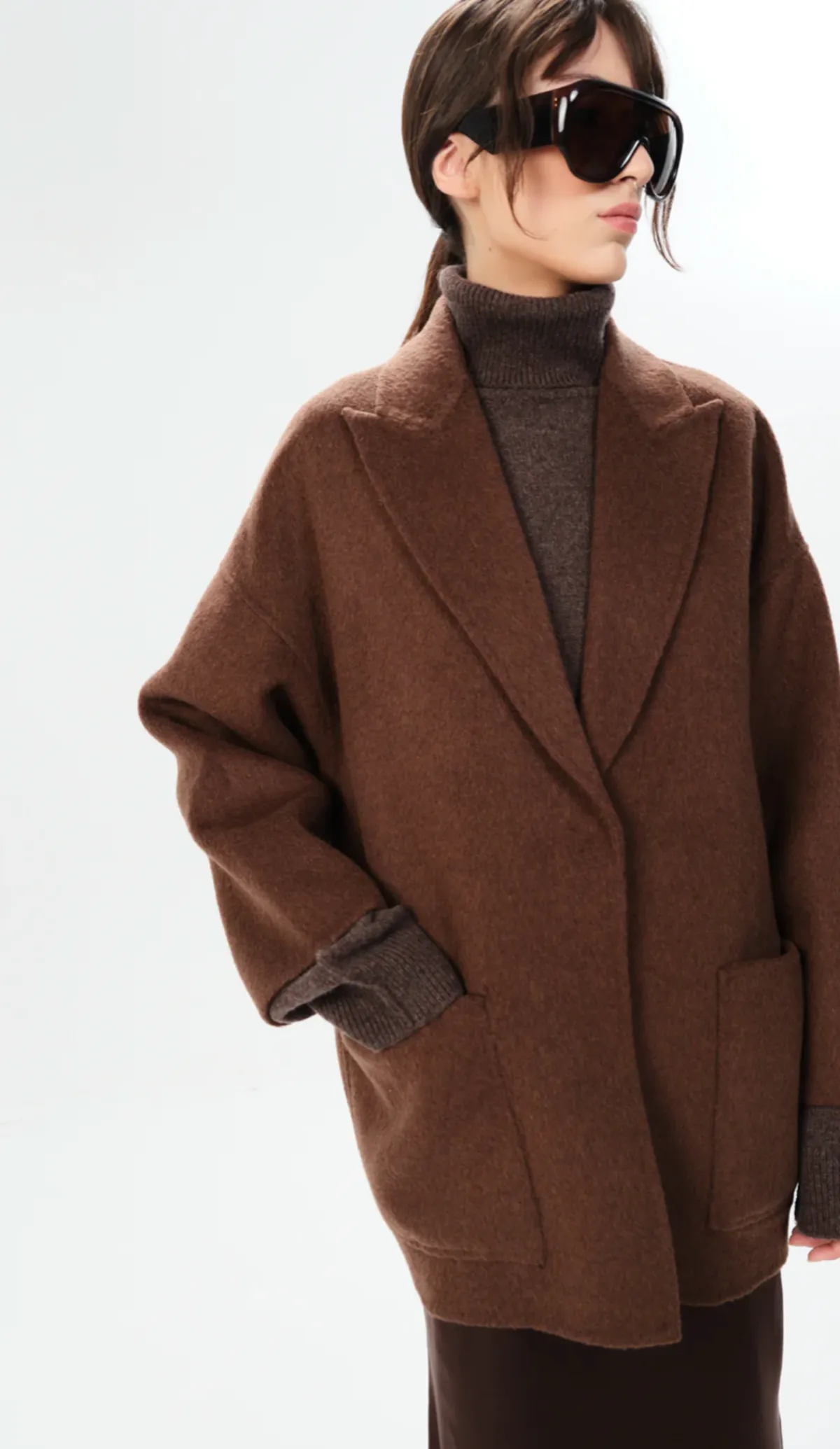 Padua Lionela Coat - Brown