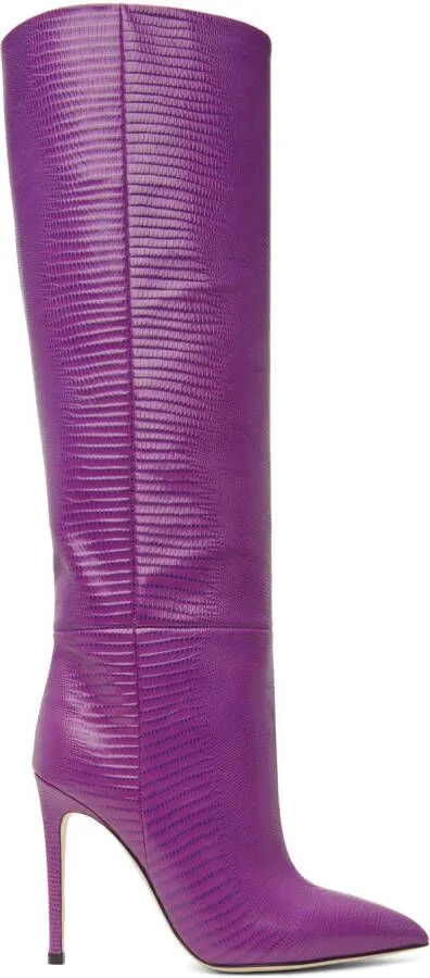 Paris Texas Purple Stiletto Boots