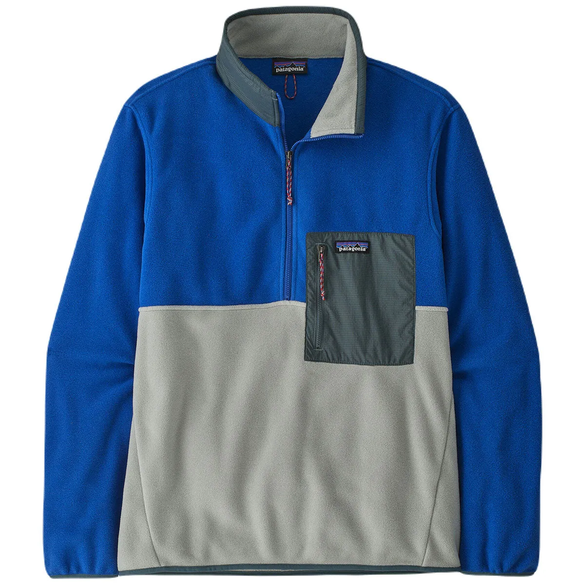 Patagonia Men's Sleet Green Microdini 1/2-Zip Fleece Pullover