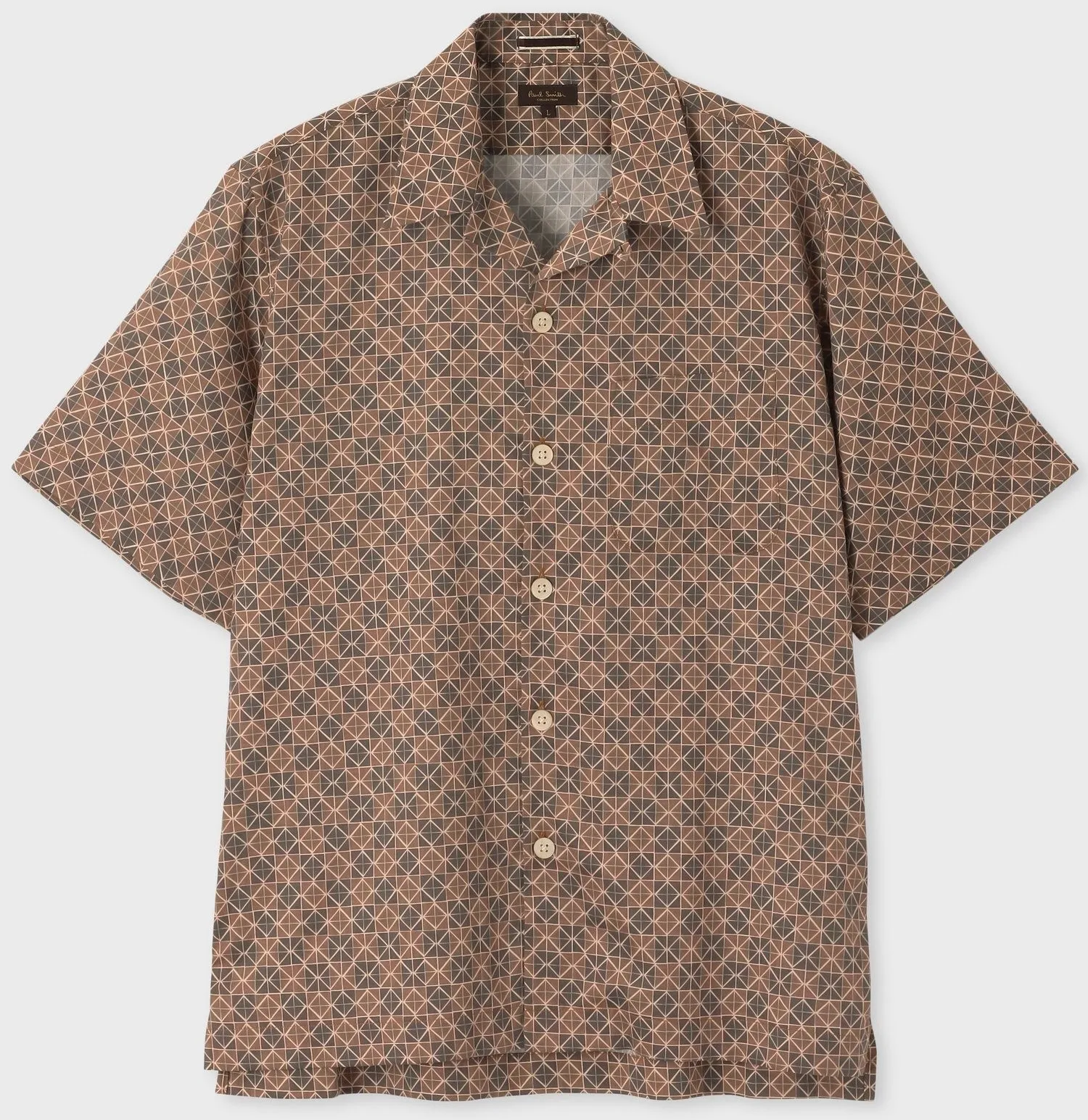 Paul Smith  |Flower Patterns Street Style Cotton Short Sleeves Shirts