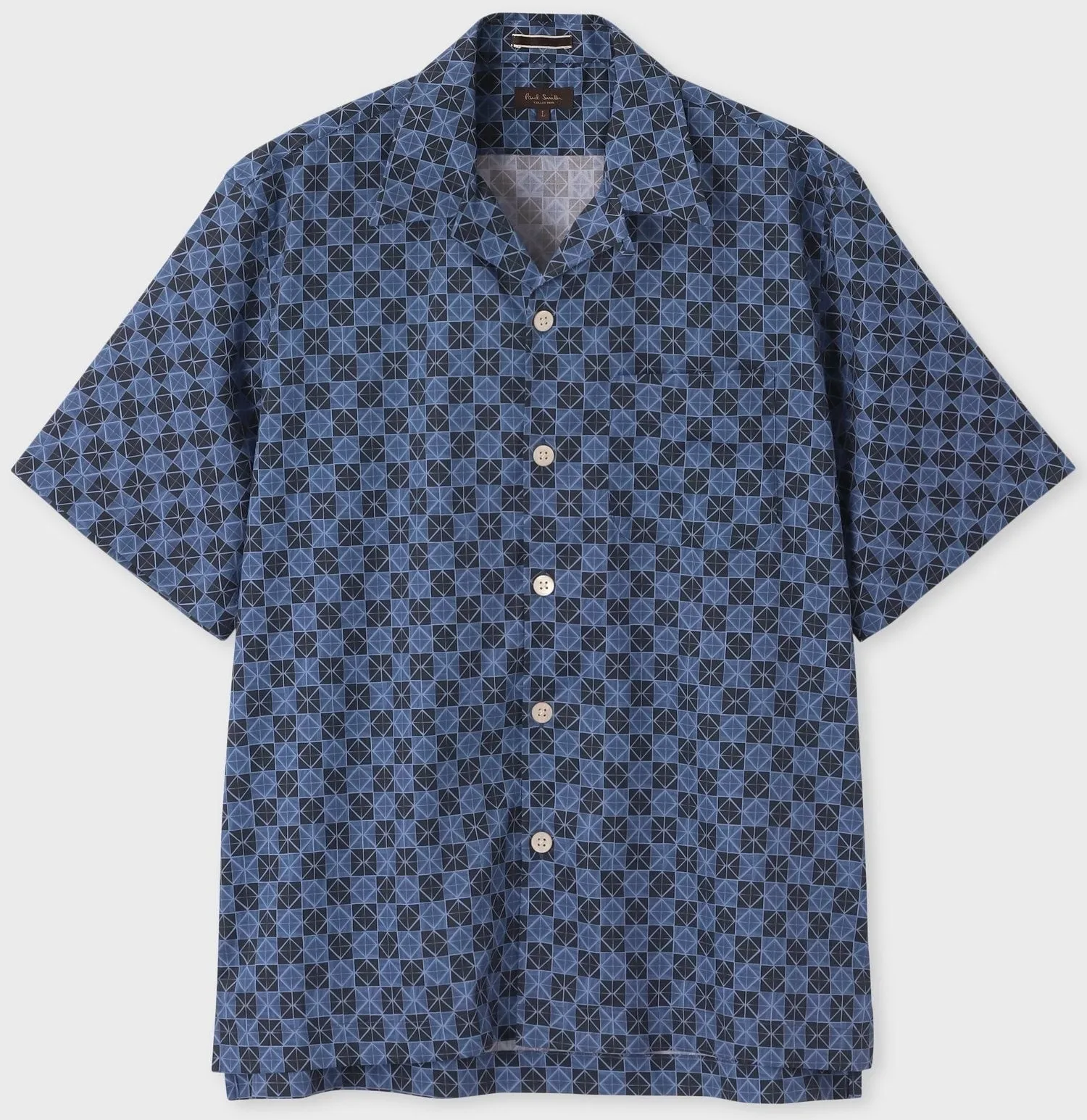 Paul Smith  |Flower Patterns Street Style Cotton Short Sleeves Shirts