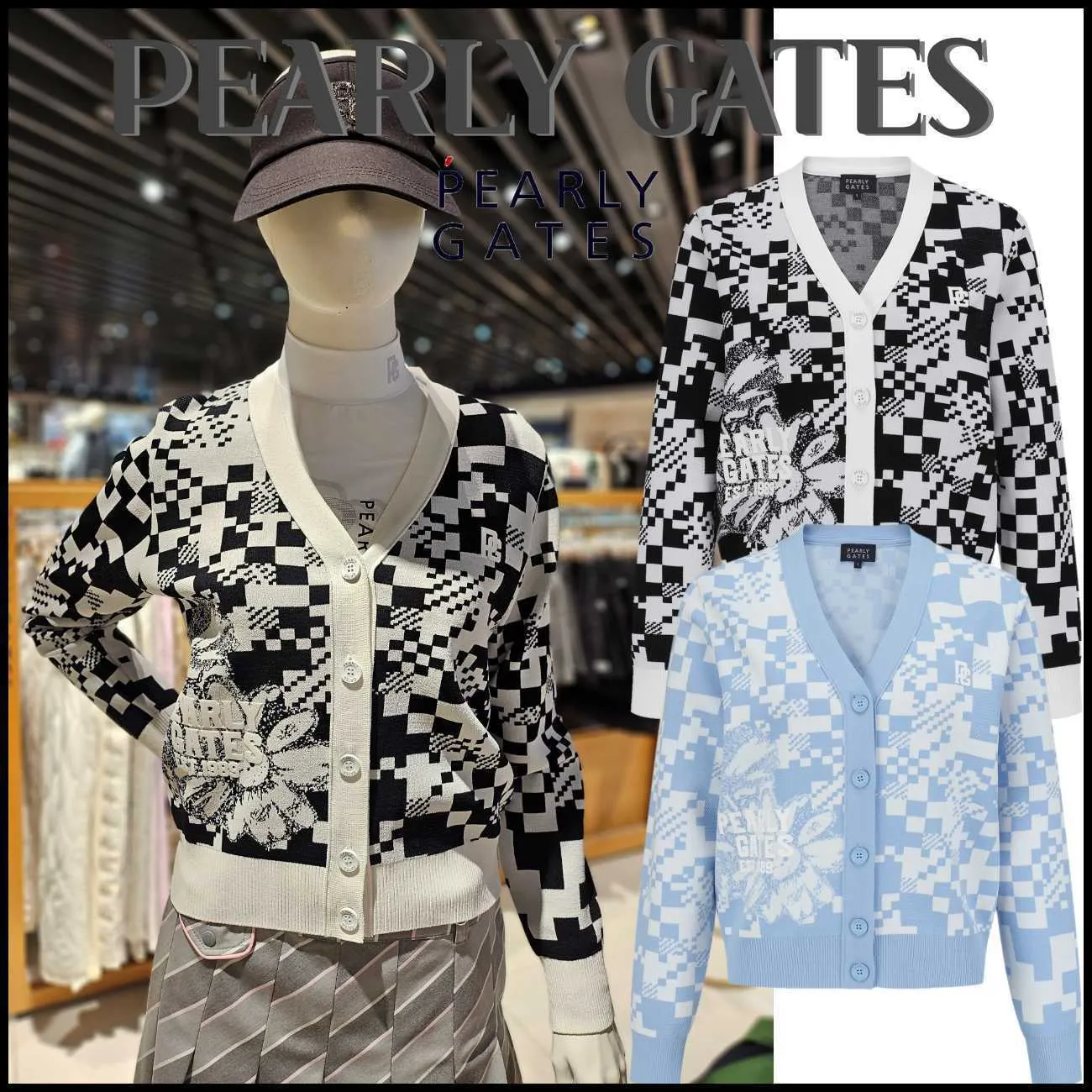 PEARLY GATES  |Other Plaid Patterns Flower Patterns Casual Style