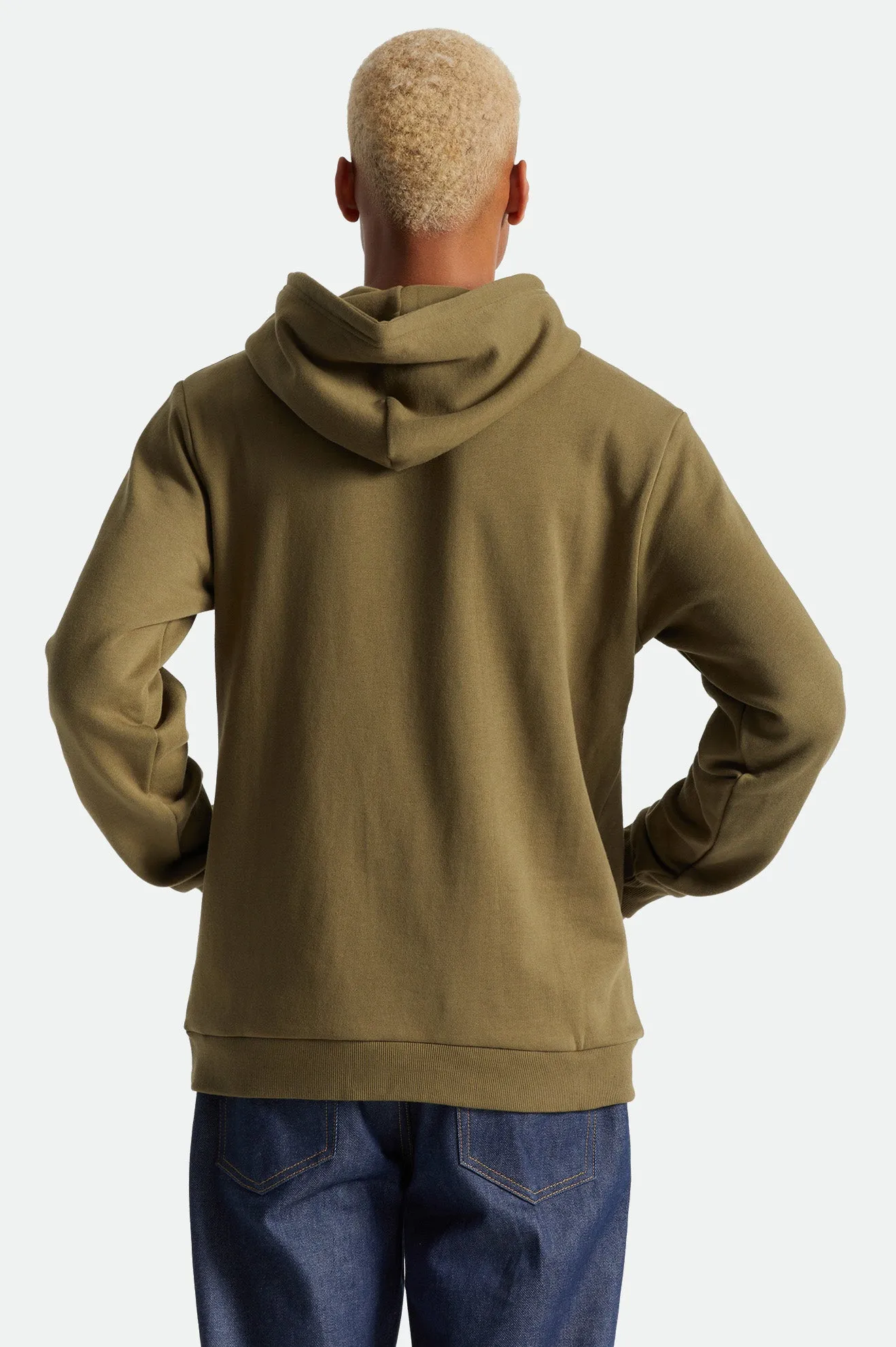 Rival Stamp Hood - Military Olive