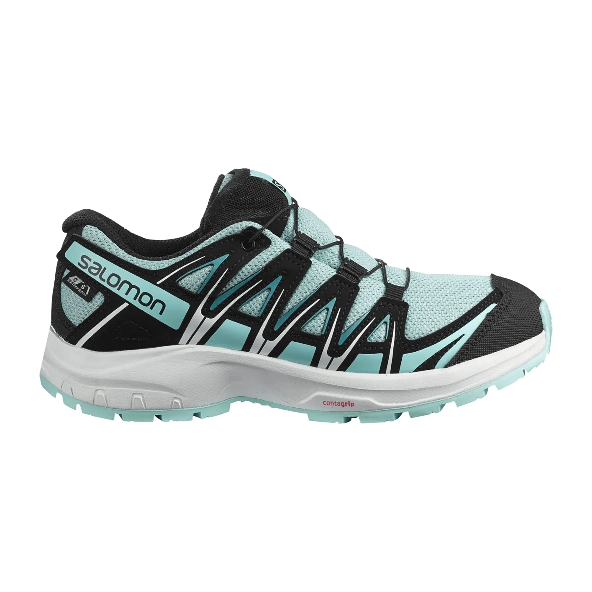 Salomon shoes XA PRO 3D CSWP J Pastel for children, turquoise