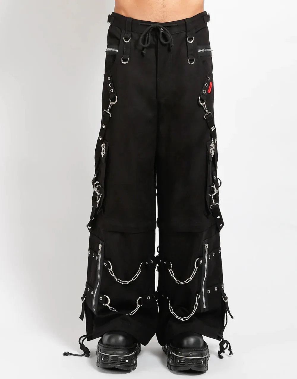 Skull Stud Pant Blk/Blk