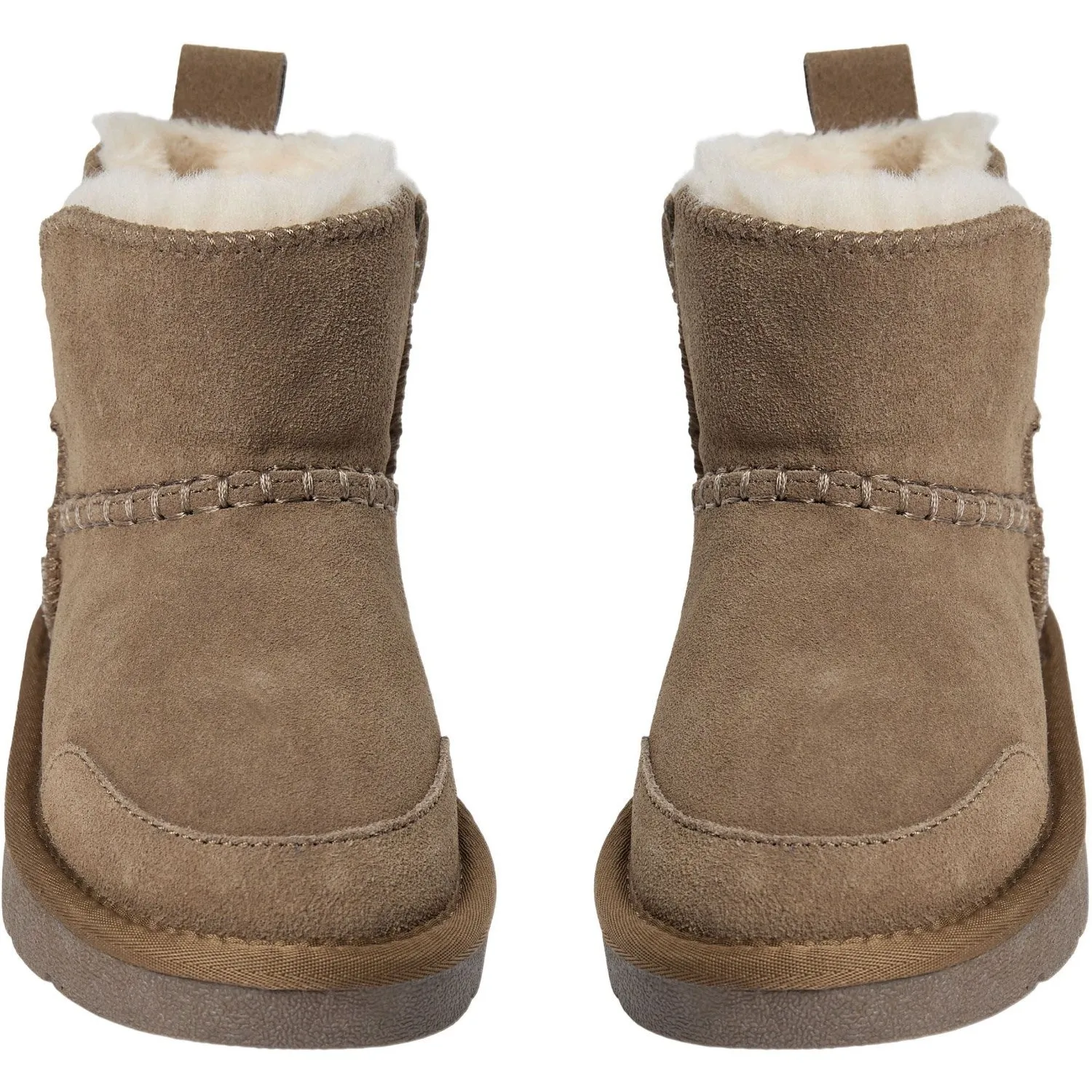 Sofie Schnoor Dark Sand Suede Boots