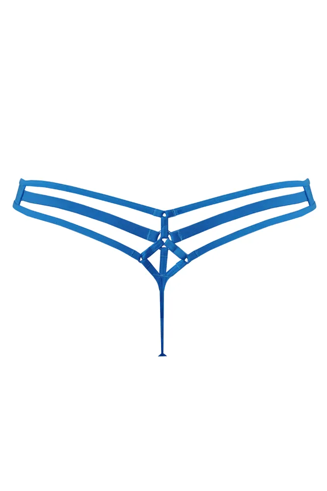 Space Odyssey Blue Thong