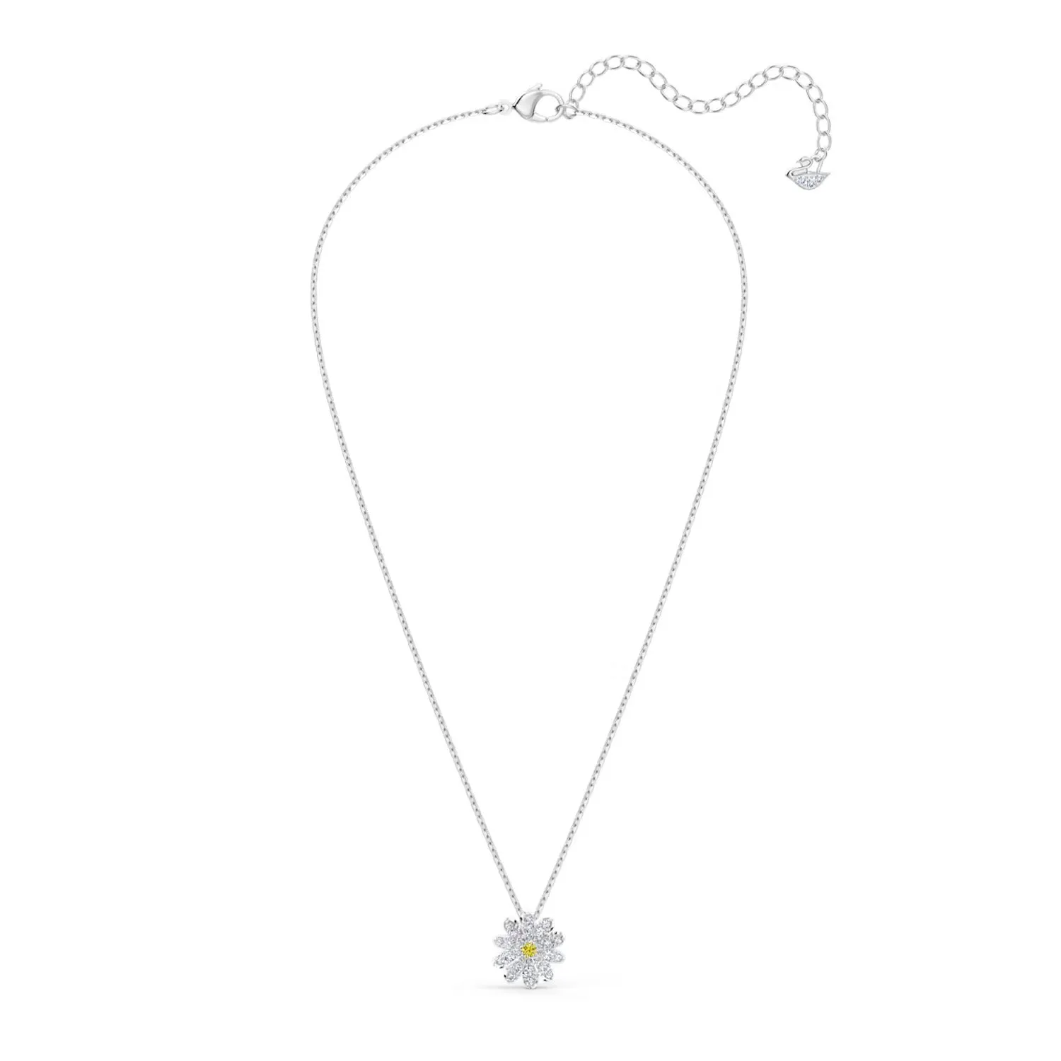 Swarovski ETERNAL FLOWER Jewelry SET, Yellow, Mixed metal finish -5518146