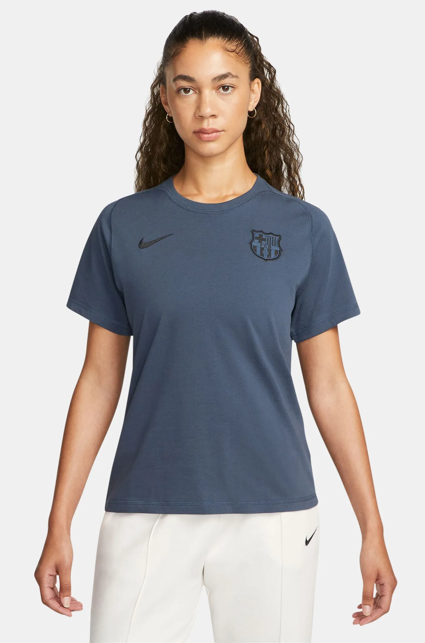 T-Shirt blue Bara Nike – Women