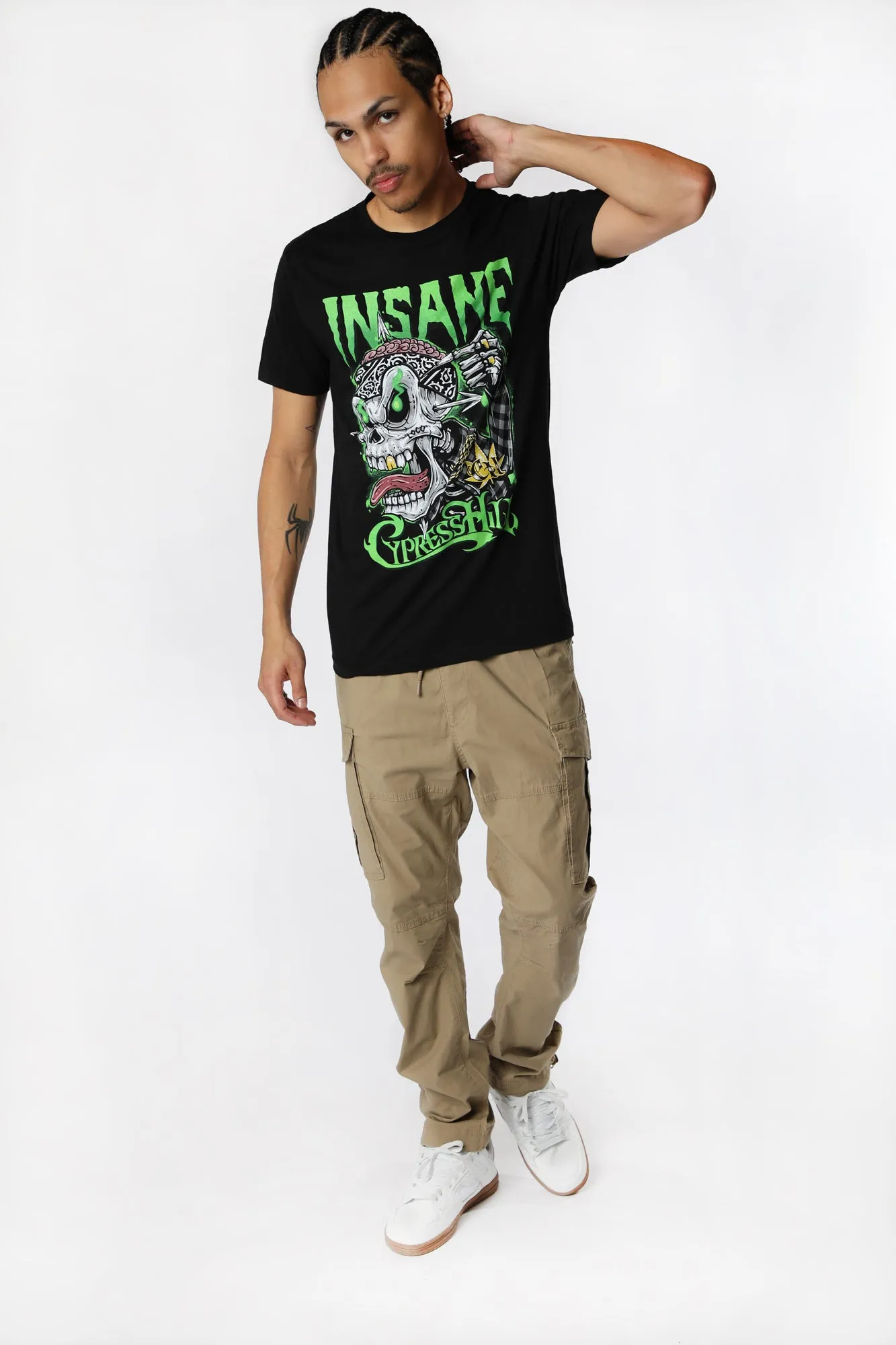 T-Shirt Imprimé Cypress Hill Insane Homme