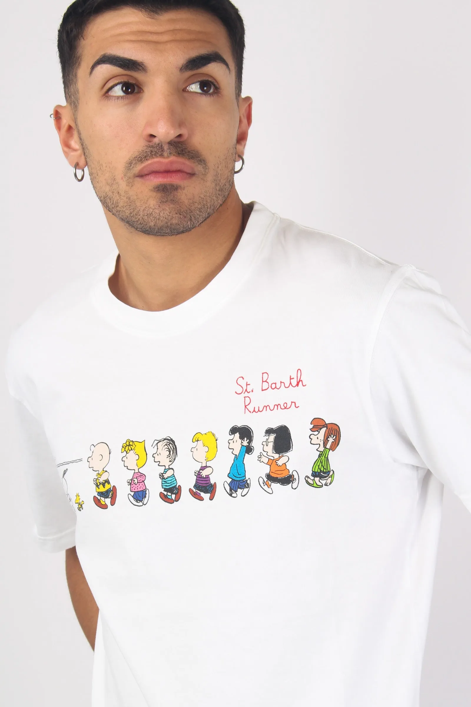 T-shirt Peanuts Bianco