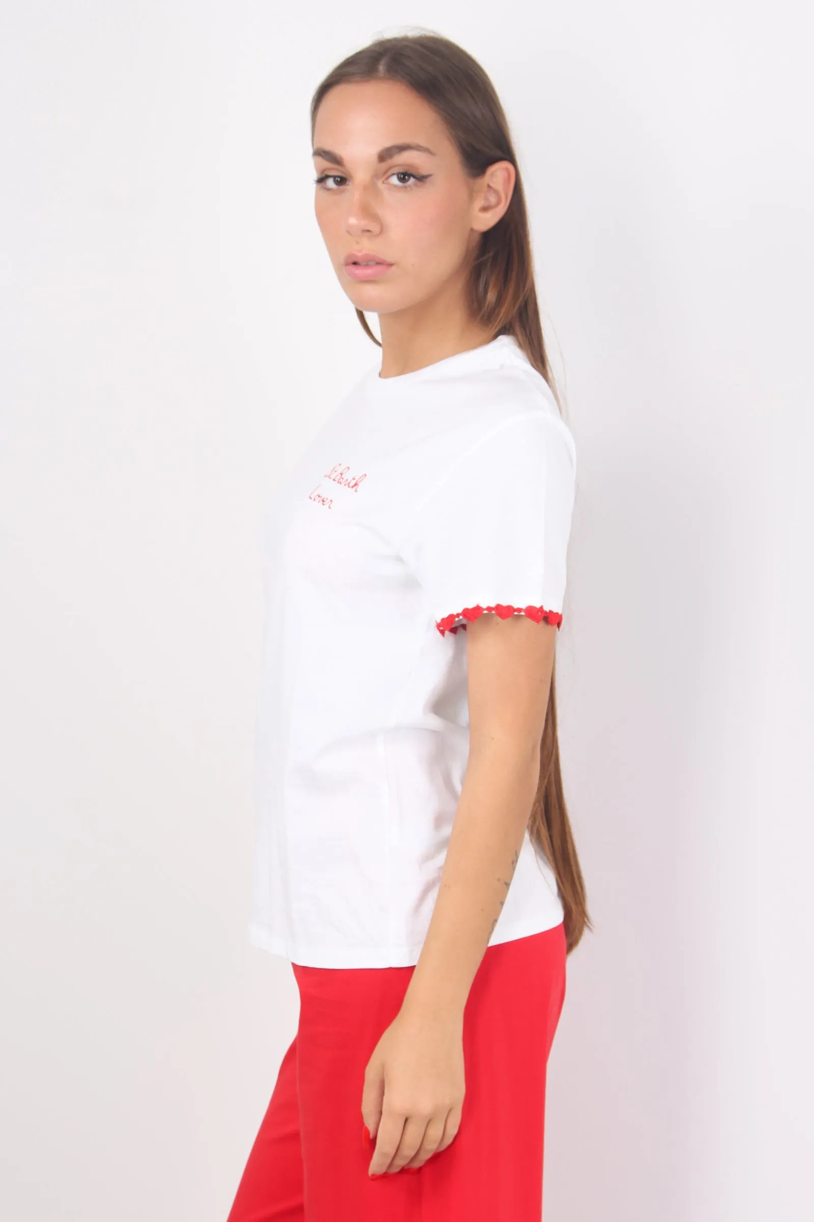 T-shirt St.barth Lover Bianco