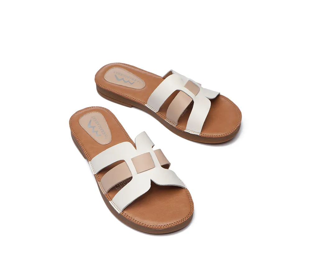 TARRAMARRA Ultra Soft Open Toe Woven Flat Sandals Women Sandals