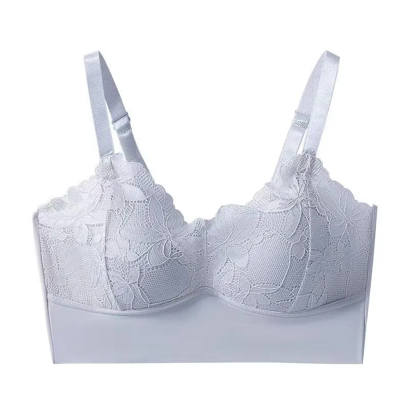 Top Beauty Back Lace Thin Section No Steel Bra