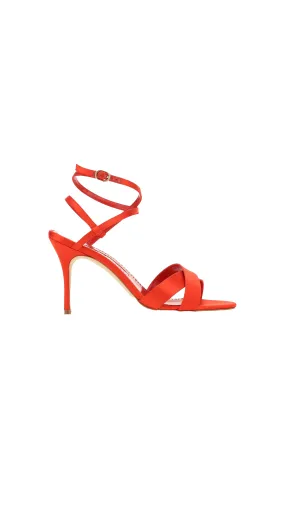 Tormenfa Fabio Satin 090 Sandal - Orange