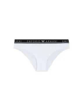 UNDERWEAR Overseas Station Season Big Chance 8 18 Women s Thin Logo Banding Cotton Briefs White 271452