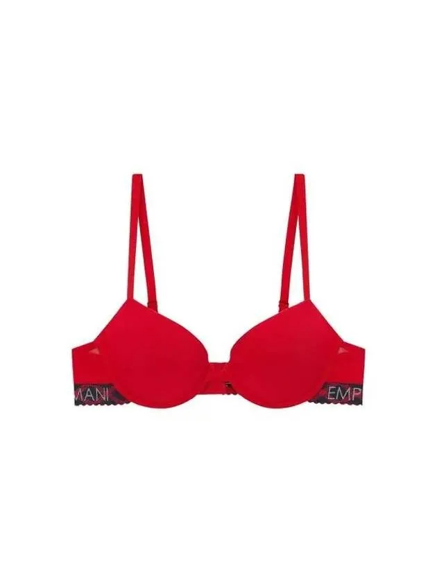 UNDERWEAR Overseas Station Season Big Chance 8 18 Women s X Pattern Band Push up Bra Red 271419