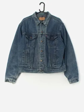 Vintage Levis blanket lined denim jacket – Medium