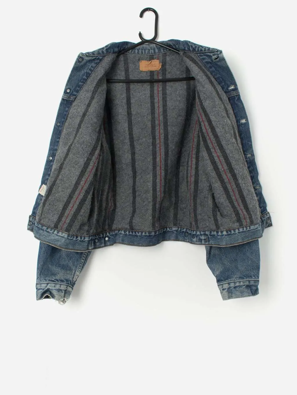 Vintage Levis blanket lined denim jacket – Medium