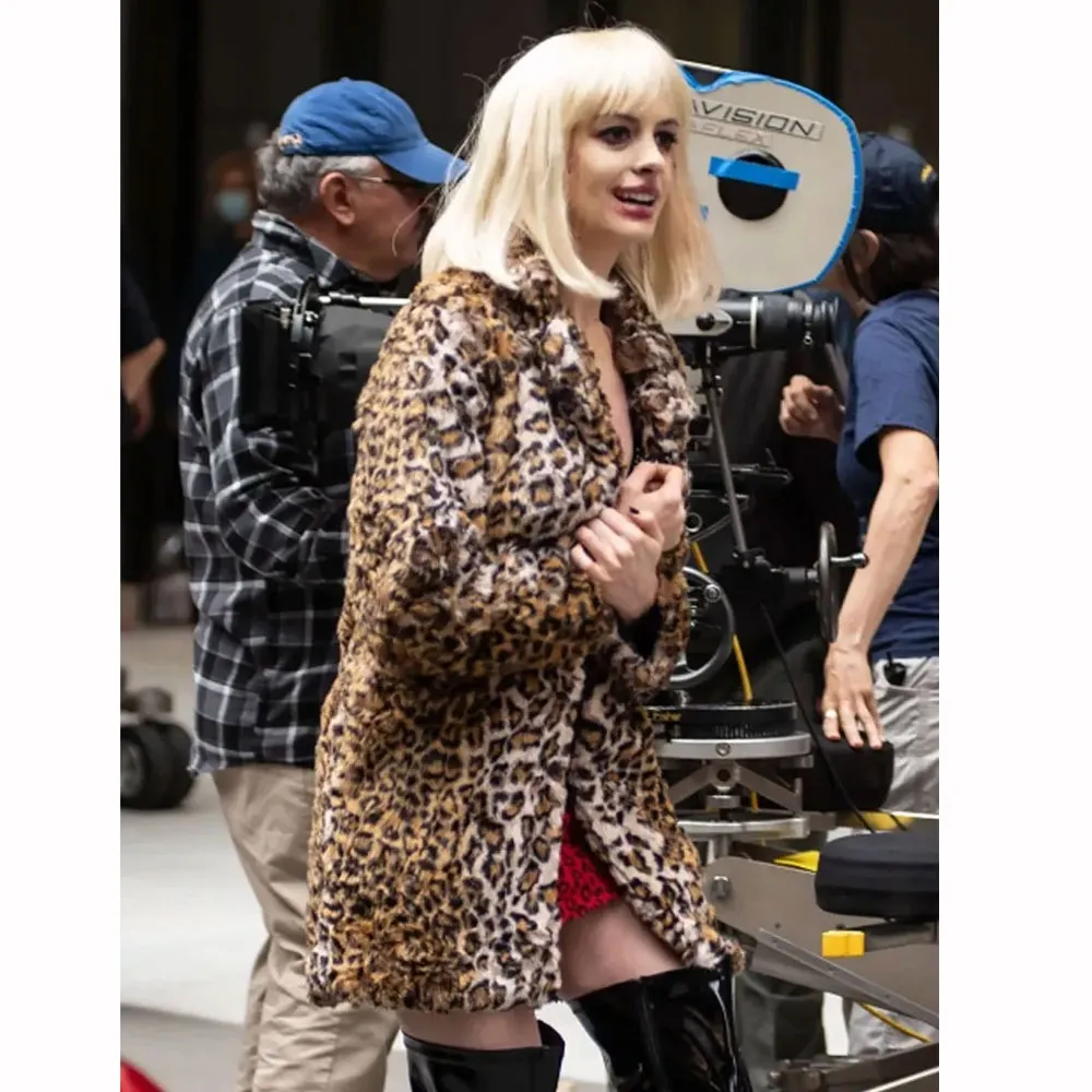 Wecrashed Rebekah Neumann Leopard Fur Coat