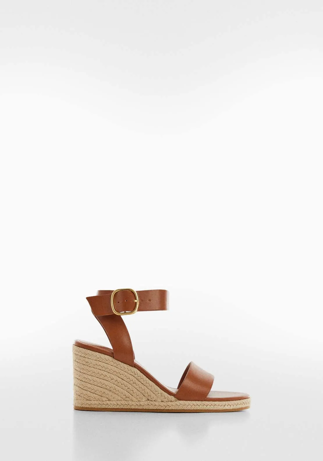 Wedge buckle sandals