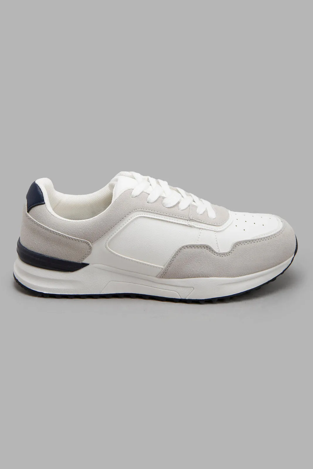 White And Grey Sneaker For Men