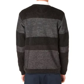 White Mountaineering Contrast Crew SweatCharcoal