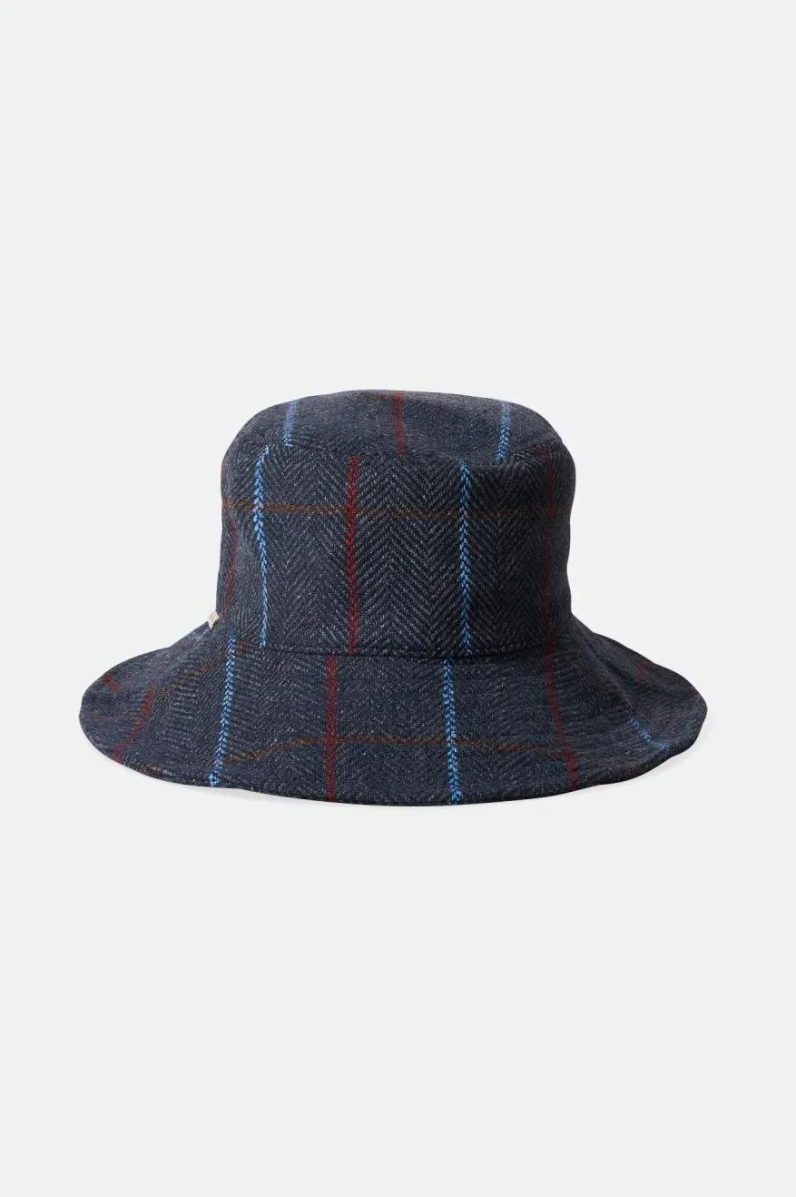 Whittier Packable Bucket Hat - Washed Navy/Ombre Blue