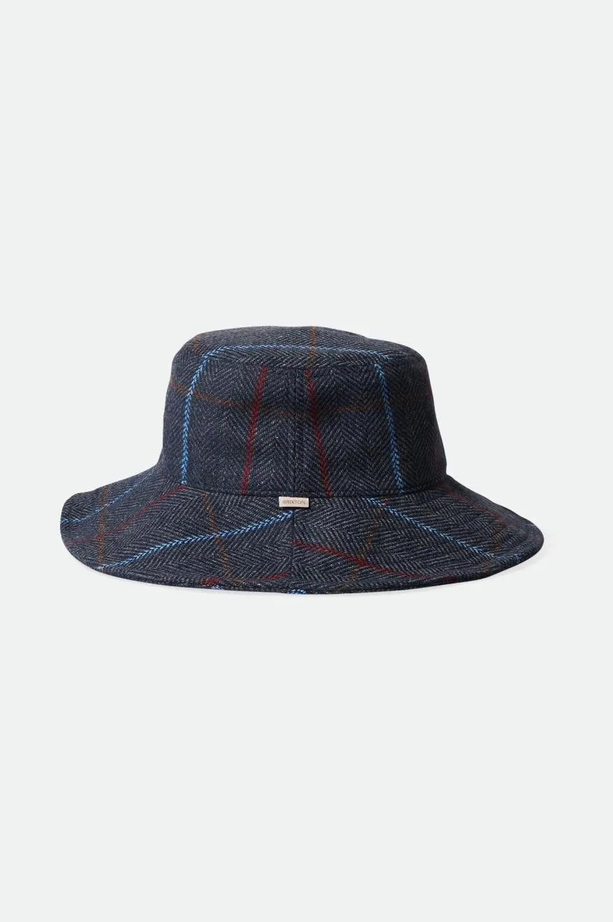 Whittier Packable Bucket Hat - Washed Navy/Ombre Blue