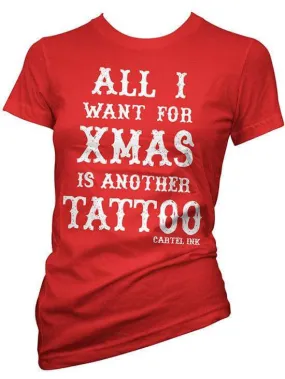 Women's All I Want For Xmas Tee