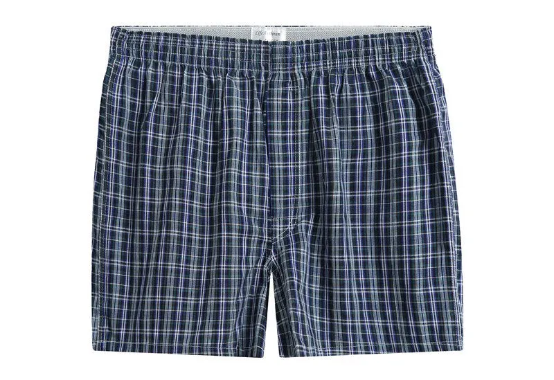 Xituodai 5Pcs/lot Boxer Men Thin Summer Underwear Cotton Man Big Size Short Breathable Plaid Flexible Shorts Boxer Male Underpan