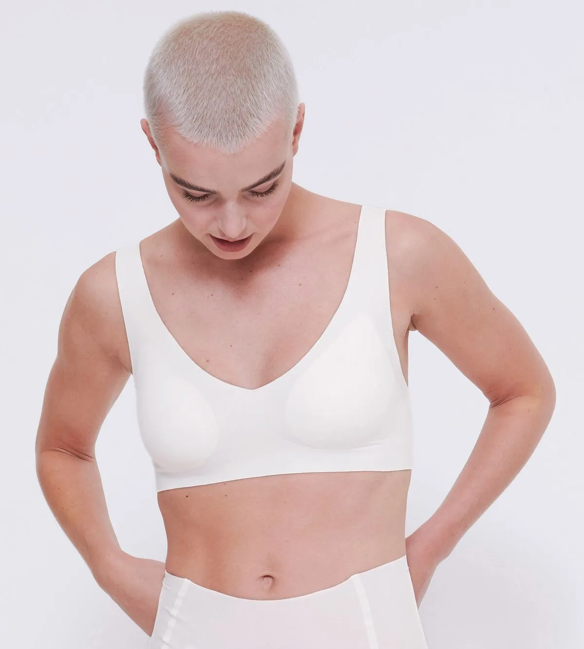 Zero Feel Bralette 2.0 - White